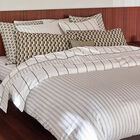 Duvet cover Savile row Beige 173X218 100% cotton, , hi-res image number 1