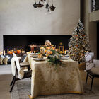 Tablecloth Féerie Yellow 47"x47" 100% cotton, , hi-res image number 0