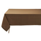 Tablecloth Portofino Brown 69"x69" 100% linen, , hi-res image number 1
