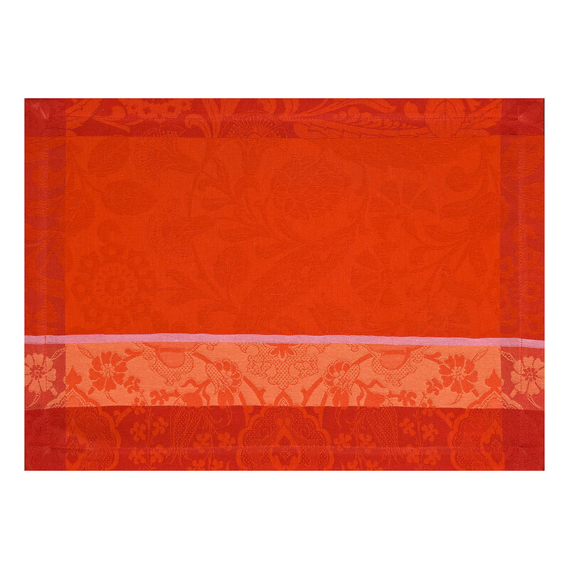 Coated placemat Voyage Iconique Red 20"x14" 100% cotton, , hi-res
