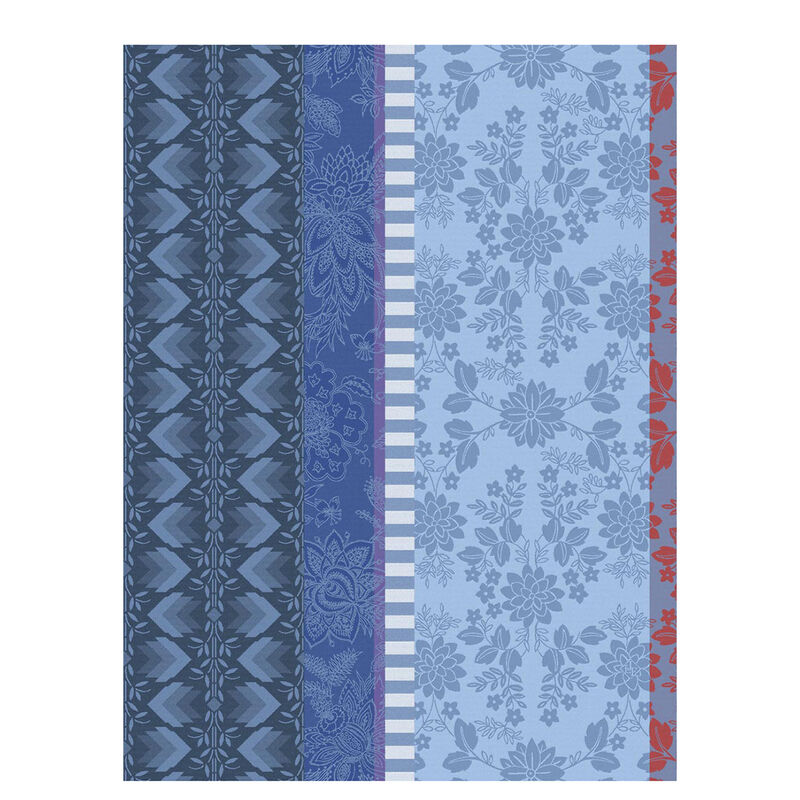 Torchon Gipsy Azur 60x80 100% coton, , hi-res image number 0