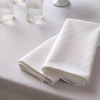 Serviette de table Club albatre 50x50  89% coton / 11% lin, , hi-res image number 0