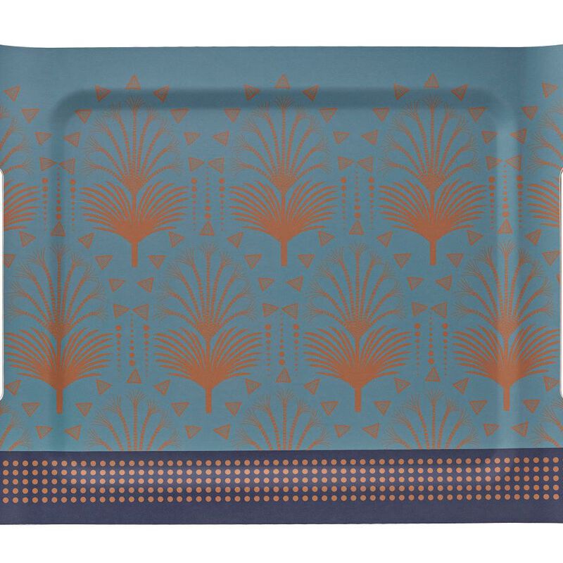 Tray Cabaret Peacock 58x42 Wood / 100% birch, , hi-res image number 0