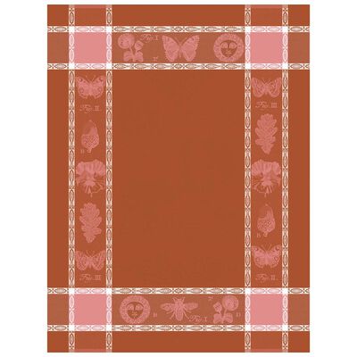 Tea towel Botanique Pink 24"x31" 100% cotton