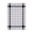 Tea towel Fraises Black 24"x31" 100% cotton, , hi-res image number 0