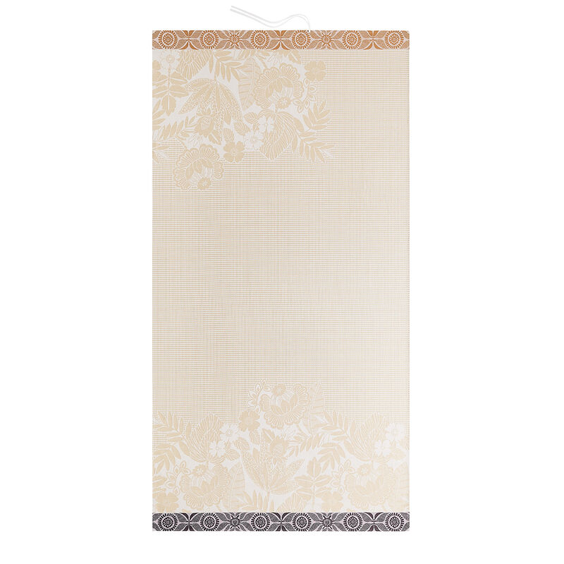 Beach towel Barbarde Beige 39"x79" 100% cotton, , hi-res image number 1