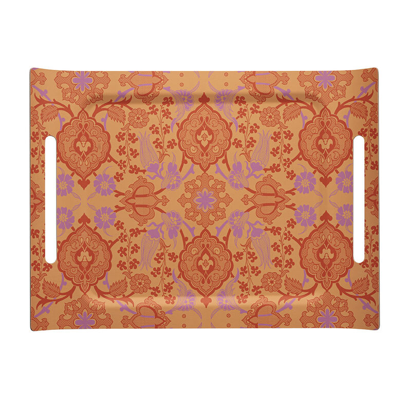 Plateau Voyage Iconique Coquelicot 58x42 100% Bois, , hi-res image number 0