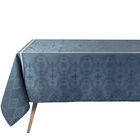Tablecloth Armoiries Blue 175x175 100% linen, , hi-res image number 1