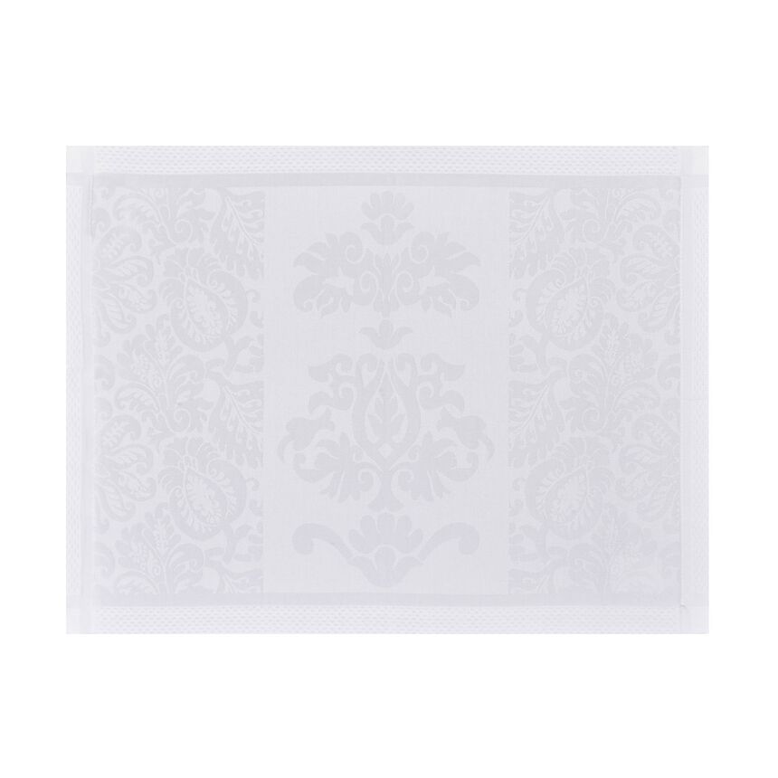 Set de table Siena Blanc Blanc 58x41 100% coton, , hi-res image number 1