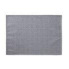 Coated placemat Empreintes Tissage Blue 20"x14" 100% cotton, , hi-res image number 1