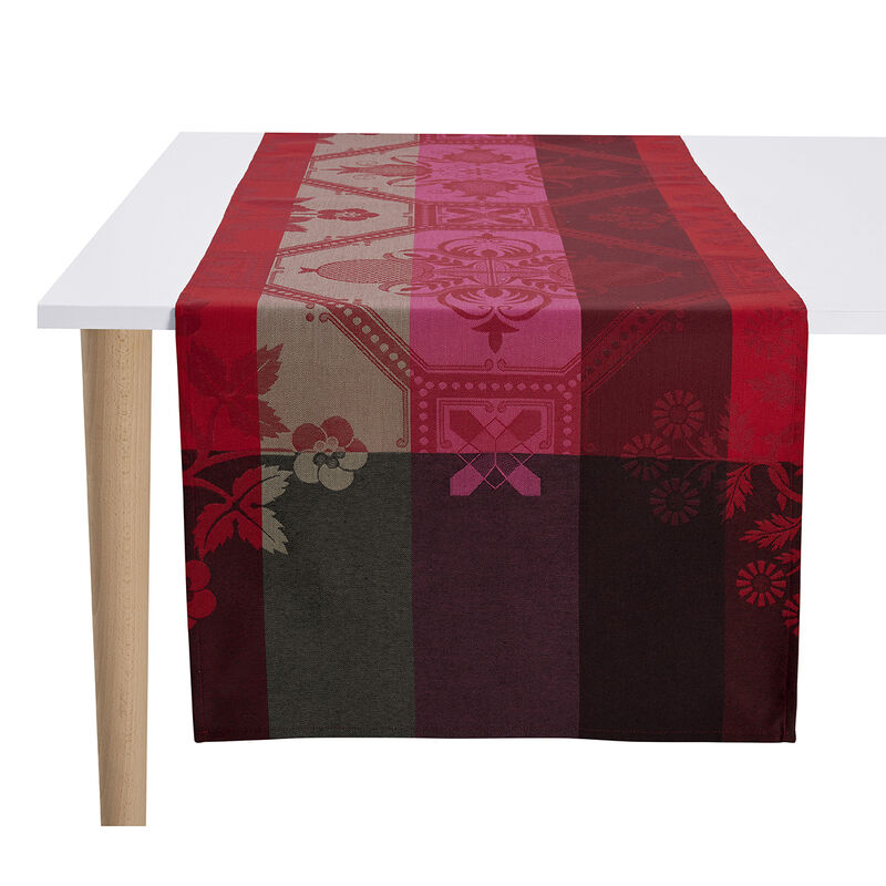 Runner Hacienda Red 50x150 100% cotton, , hi-res image number 1