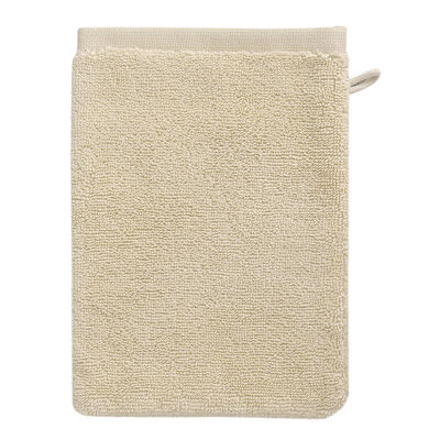 Wash mitt Argile Ecru 15x22 100% cotton,  Wash mitt Argile Ecru 15x22 100% cotton