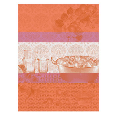 Tea towel Confitures Abricots Cotton