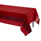 Coated tablecloth Bahia Red 59"x59" Cotton / 1% Poliestere, , hi-res image number 1