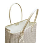 Shoulder bag Picto Beige 100% cotton, acrylic coating. Garnish: Cattle leather, , hi-res image number 3