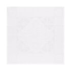 Napkin Bosphore Blanc White 23"x23" 50% cotton- 50 % linen, , hi-res image number 1