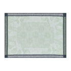 Placemat Jardin d'orient Light Green 20"x14" 100% linen, , hi-res image number 1