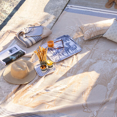 Plateau Dune Tuiles Bois