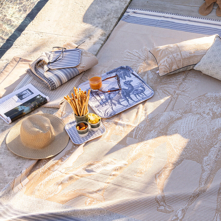 Plateau Dune Tuiles Argile 20x20 100% Bois, , hi-res image number 0