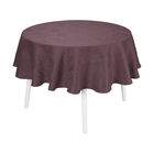 Tablecloth Tivoli Purple Ø175 100% linen, , hi-res image number 2