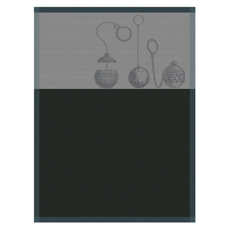 Torchon Infusion Argente 60x80 100% coton, , hi-res image number 0