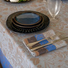 Napkin Cottage Blue 23"x23" 100% cotton, , hi-res image number 0