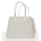 Shoulder bag Picto Beige 100% cotton, acrylic coating. Garnish: Cattle leather, , hi-res image number 0