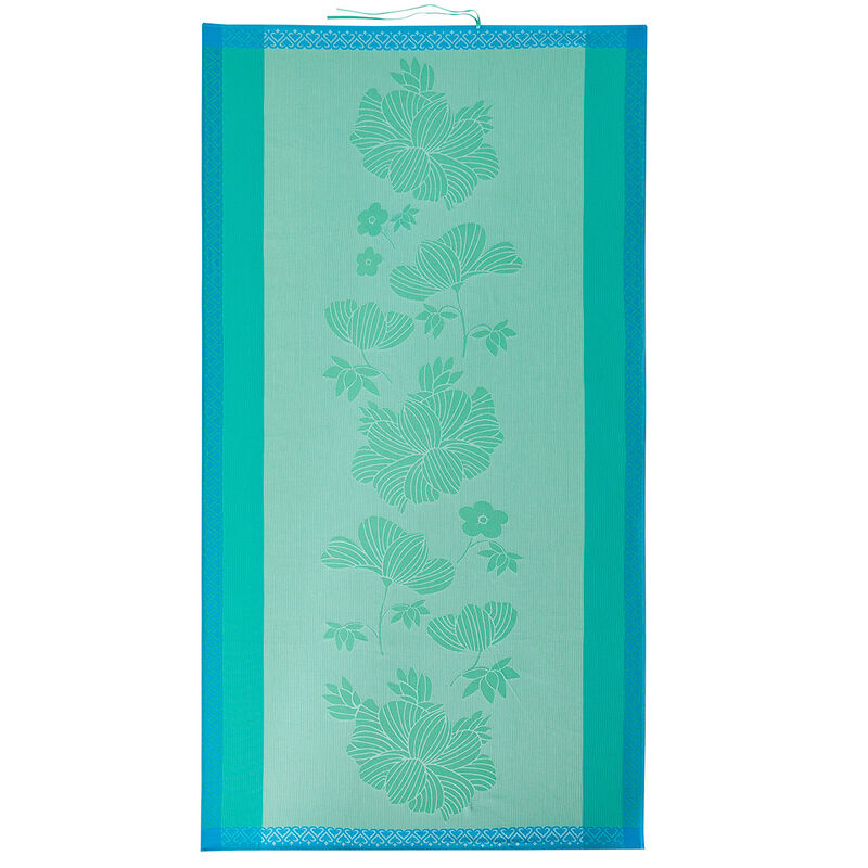 Beach towel Monoï Blue 100x200 100% cotton, , hi-res image number 2