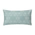 Cushion cover Syracuse Aqua 12"x20" Acrylic, , hi-res image number 0