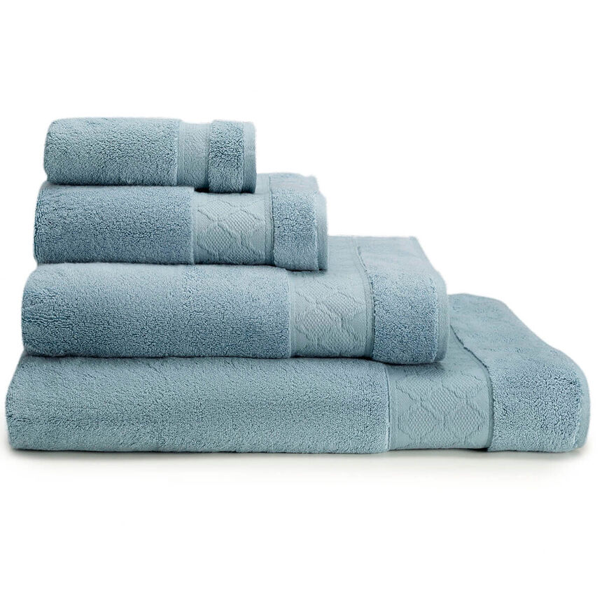 Guest towel Caresse Blue Ice 12"x20" 100% cotton, , hi-res image number 0