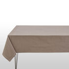 Tablecloth Slow Life Sesame 150x150 89% cotton / 11% linen, , hi-res image number 1
