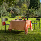 Tablecloth Instant Bucolique Pink 69"x69" 100% linen, , hi-res image number 0