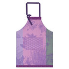 Apron Miel de Nectar Purple 35"x38" 100% cotton, , hi-res image number 0