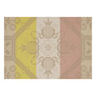 Coated placemat Hacienda Beige 20"x14" 100% cotton, , hi-res image number 1