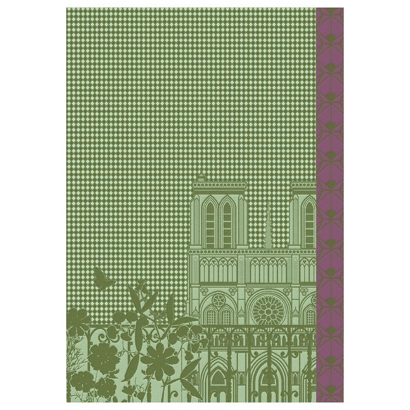 Hand towel Fenêtre sur Paris Maple 21"x15" 100% cotton, , hi-res image number 0
