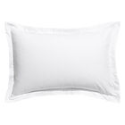 Pillowcase Portofino Withe 50X75 100% cotton, , hi-res image number 1
