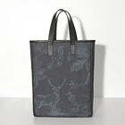 Hand-carried bag Parc Blue  100% cotton, acrylic coating. Garnish: Cattle leather, , hi-res image number 1