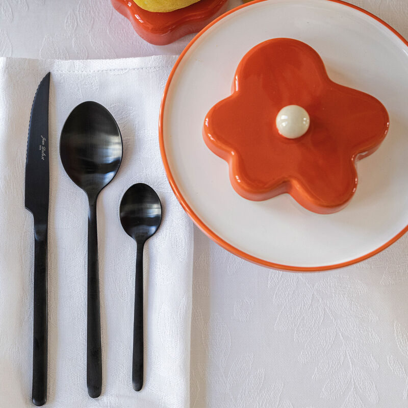 Napkin Vegetal mood White 20"x20" 100% cotton, , hi-res image number 3