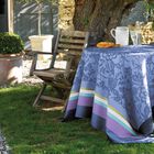 Coated tablecloth Provence Lavender blue 59"x59" 100% cotton, , hi-res image number 0