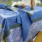 Tablecloth Escapade Tropicale Blue 47"x47" 100% linen, , hi-res image number 2