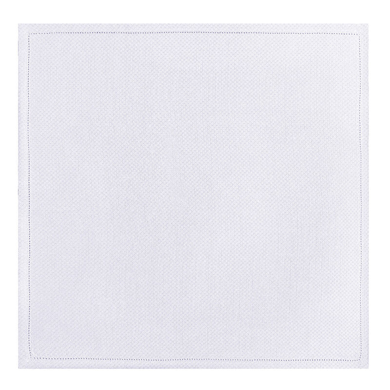 Napkin Portofino White 23"x23" 100% linen, , hi-res image number 1
