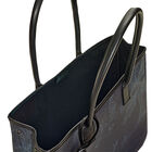 Shoulder bag Parc Blue  100% cotton, acrylic coating. Garnish: Cattle leather, , hi-res image number 4