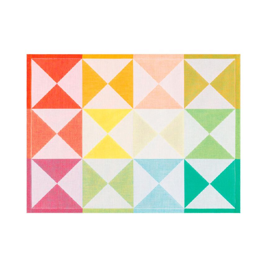 Placemat Origami Multico 19"x14" 100% cotton, , hi-res image number 2