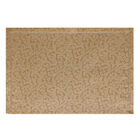 Placemat Portofino Fiori Brown 20"x14" 100% linen, , hi-res image number 0