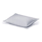 Cushion cover Portofino Géo White 20"x12" 100% linen, , hi-res image number 0