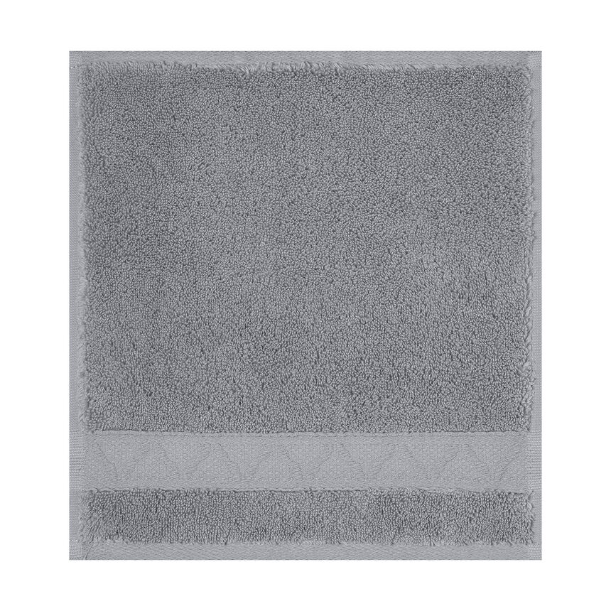 Washcloth Caresse Pebble 12"x12" 100% cotton, , hi-res image number 0