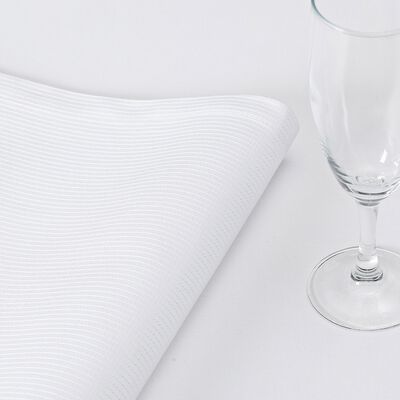 Napkin Offre White Cotton