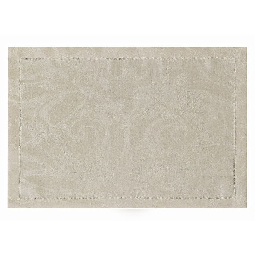 Placemat Tivoli Wheat 50x38 100% linen, , hi-res image number 0