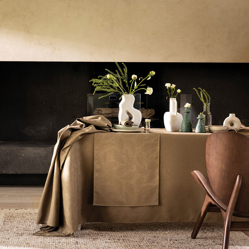 Nappe Vegetal mood Avocat 150x150 100% coton, , hi-res image number 1