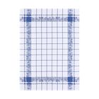 Tea towel Fraises French blue 24"x31" 100% cotton, , hi-res image number 0